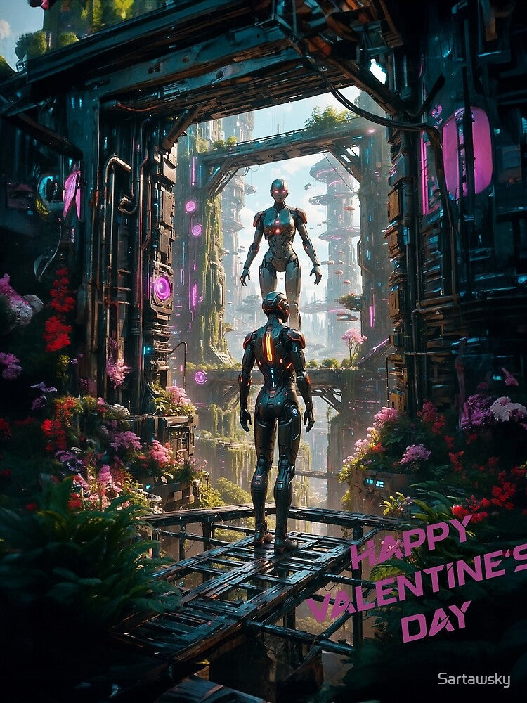 Happy cyber love day by Sartawsky