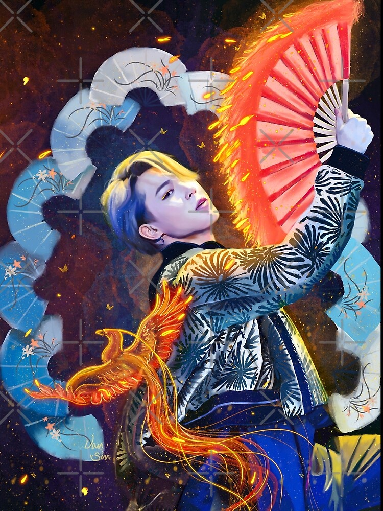 Jimin Golden Pheonix by VanSin Arts