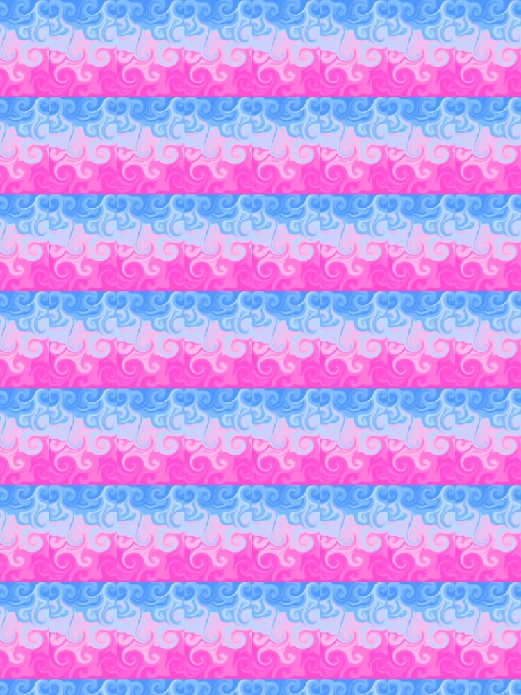 Cotton Candy Tie Dye by AshleeBathroom