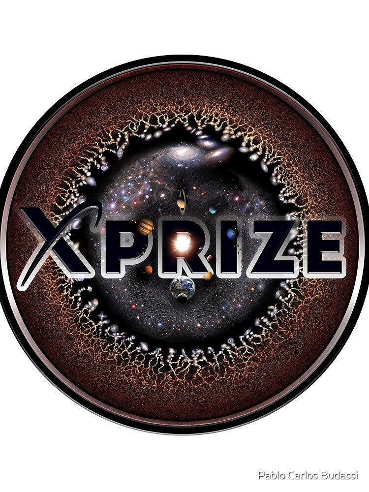 XPRIZE Logo with the Universe! by Pablo Carlos Budassi