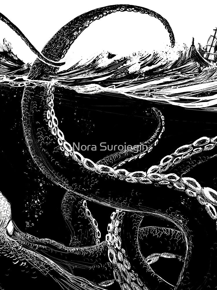 Kraken Rules the Sea by Nora Surojegin