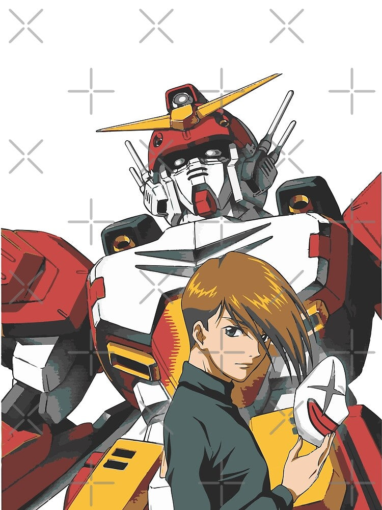 Trowa and Heavyarms Gundam Wing by lman32