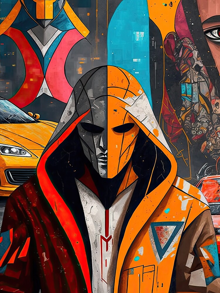 Hip Hop Mosaic 12 by inoculum-art