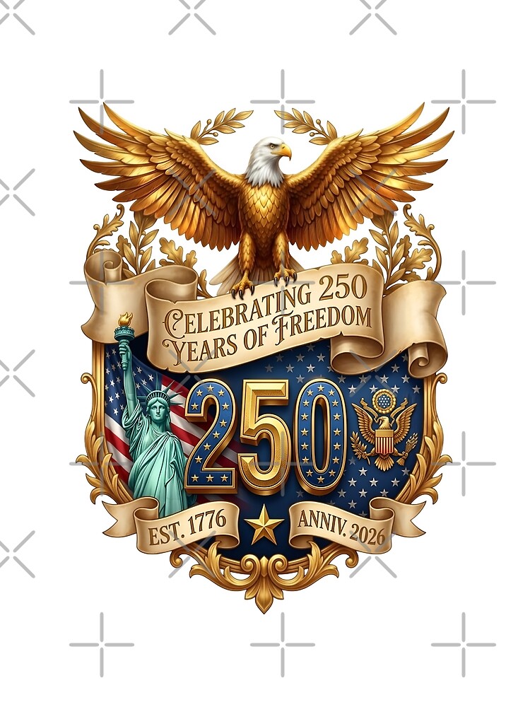 USA 250 Years Freedom Bald Eagle by Sovereign Supply Co.