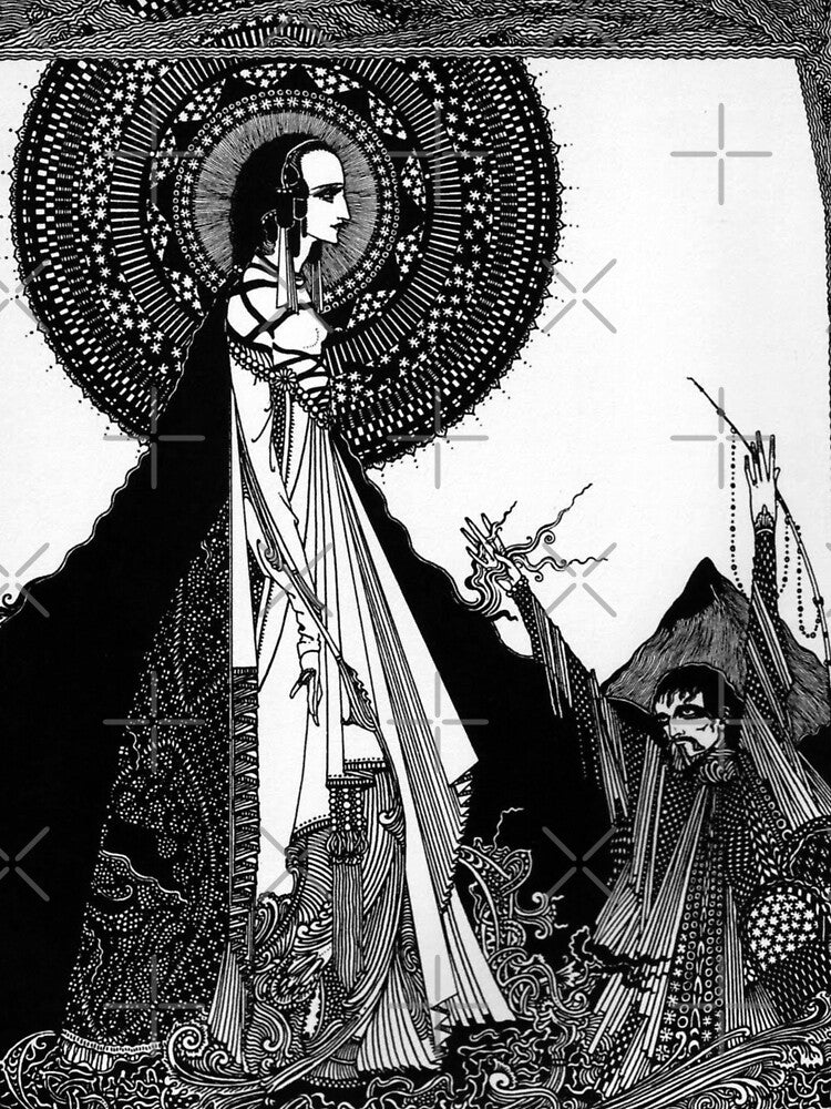 Ligeia - Harry Clarke for E.A. Poe by forgottenbeauty