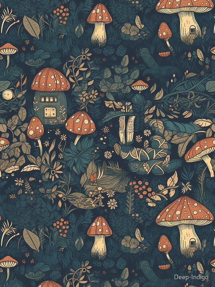 Mushroom House by Deep-Indigo