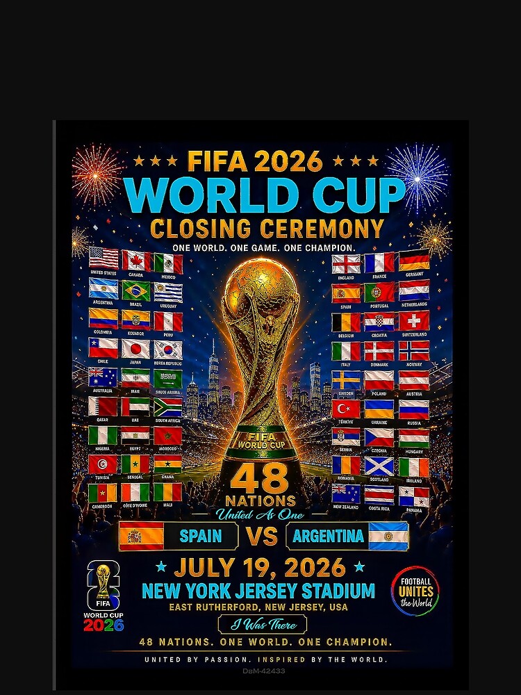 FIFA 2026 WORLD CUP CLOSING CEREMONY - SPAIN vs ARGENTINA by DBM Photo Art 1