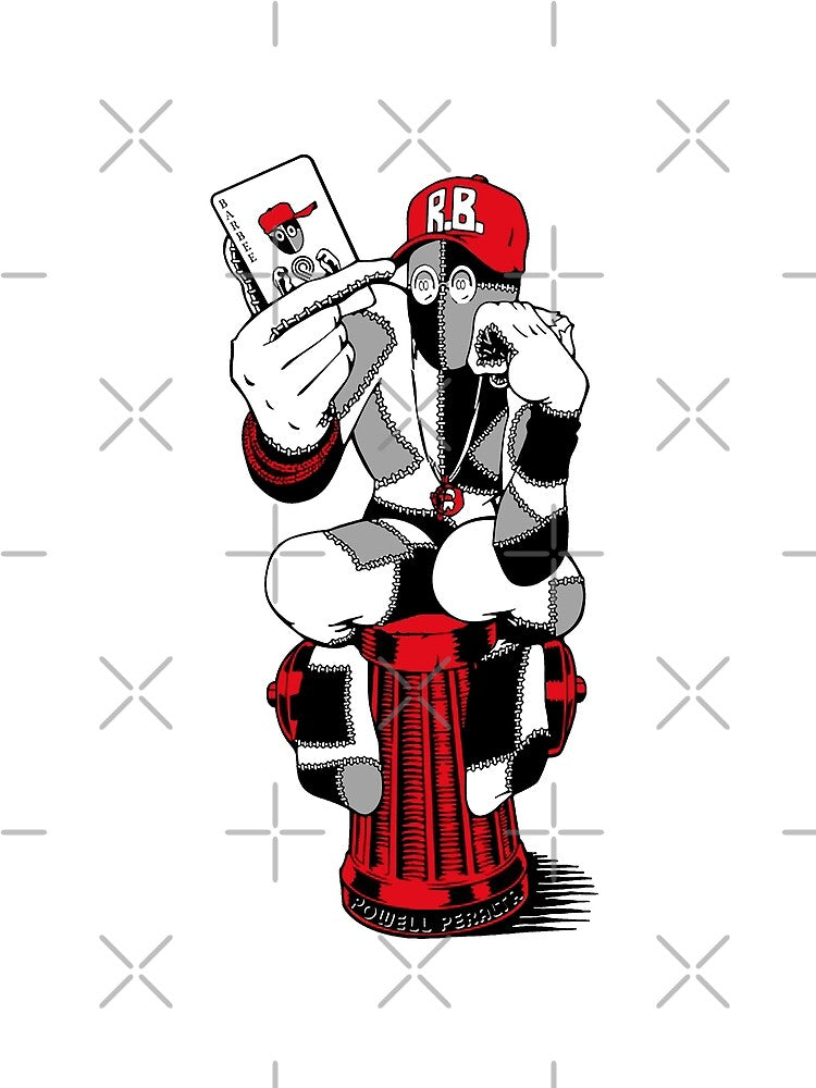 Retro skateboarding graphic by Paintbase