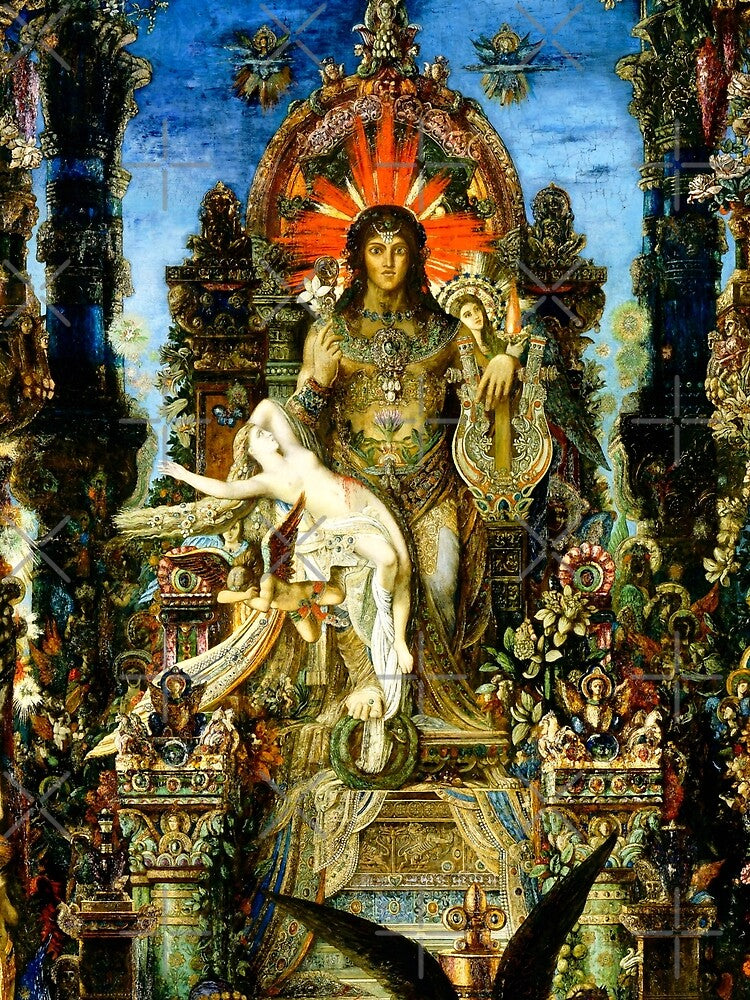 Gustave Moreau "Jupiter and Semele" by Alexandra Dahl