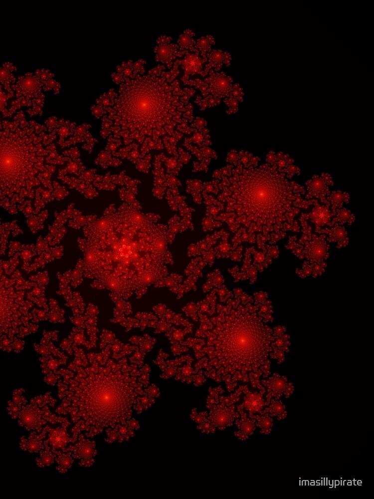 Fractal 0011 Red by imasillypirate