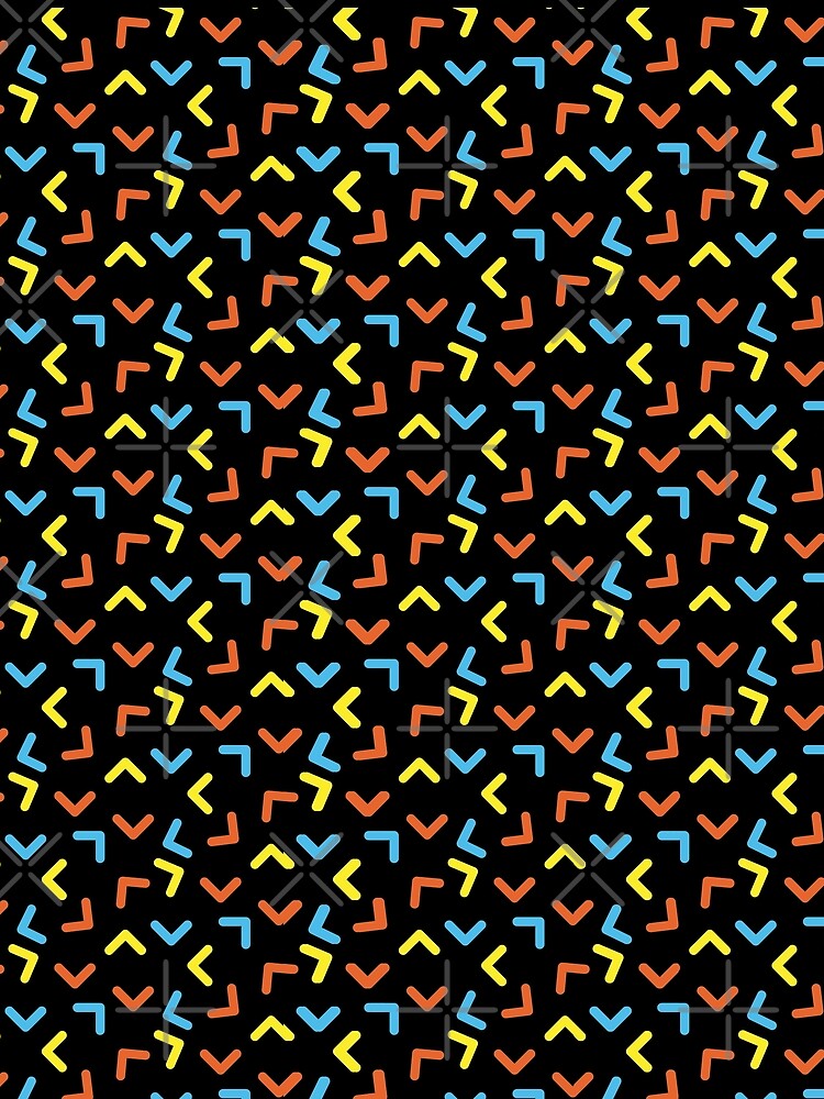 90s Retro Vintage Corners Pattern by Frosty1489