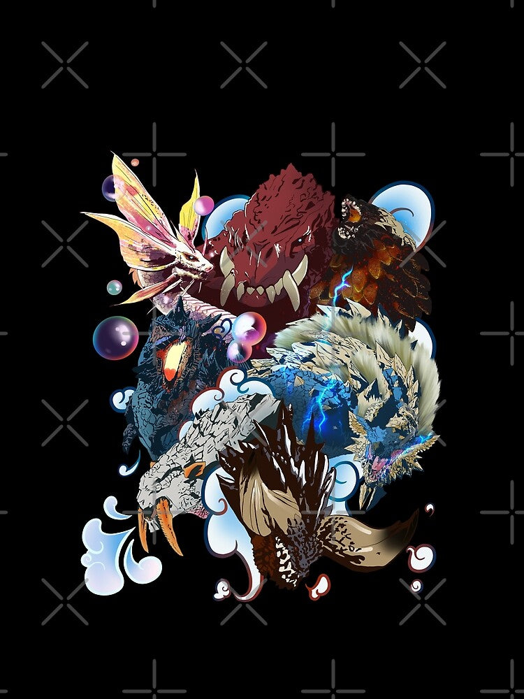 Monster Hunter collage by Fantasyhaze