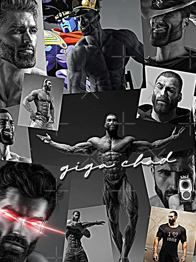 giga chad by Lovearts01