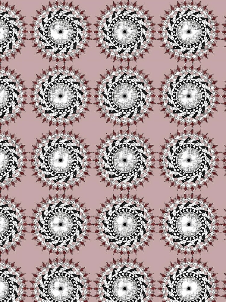 Boho Ethnic Circular Art Design by The Mandala Oasis