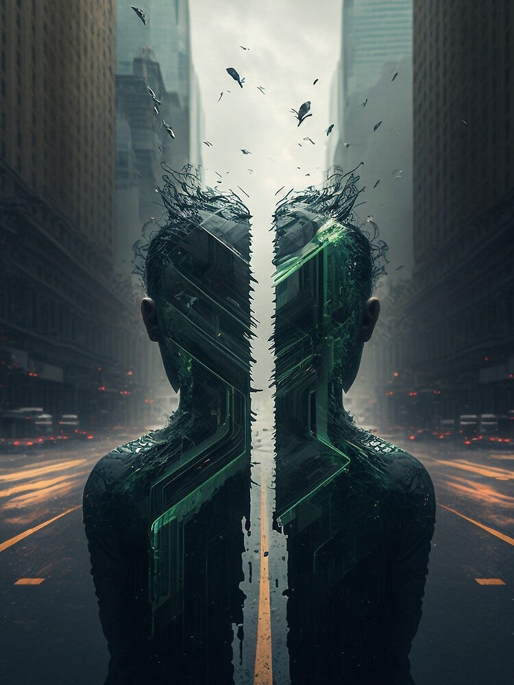 The Matrix Series, Matrix Glitch Code by AICreateWorlds