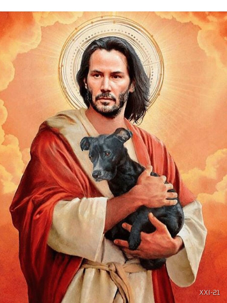 Keanu Christ w/dog by XXI-21