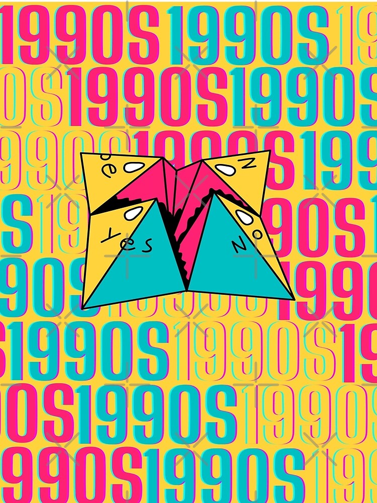 1990s retro design 12 - OG Yellow Background by PunjabanJatti