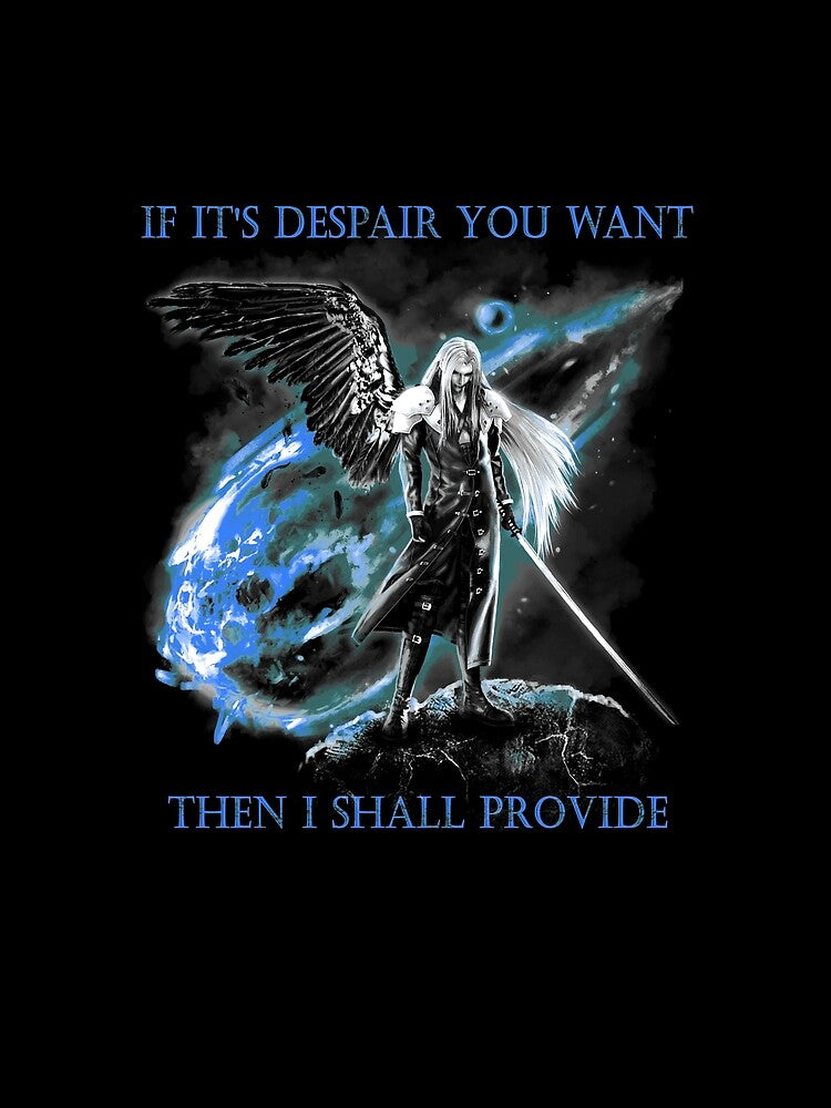 Sephiroth FF7 The One Winged Angel by simopt
