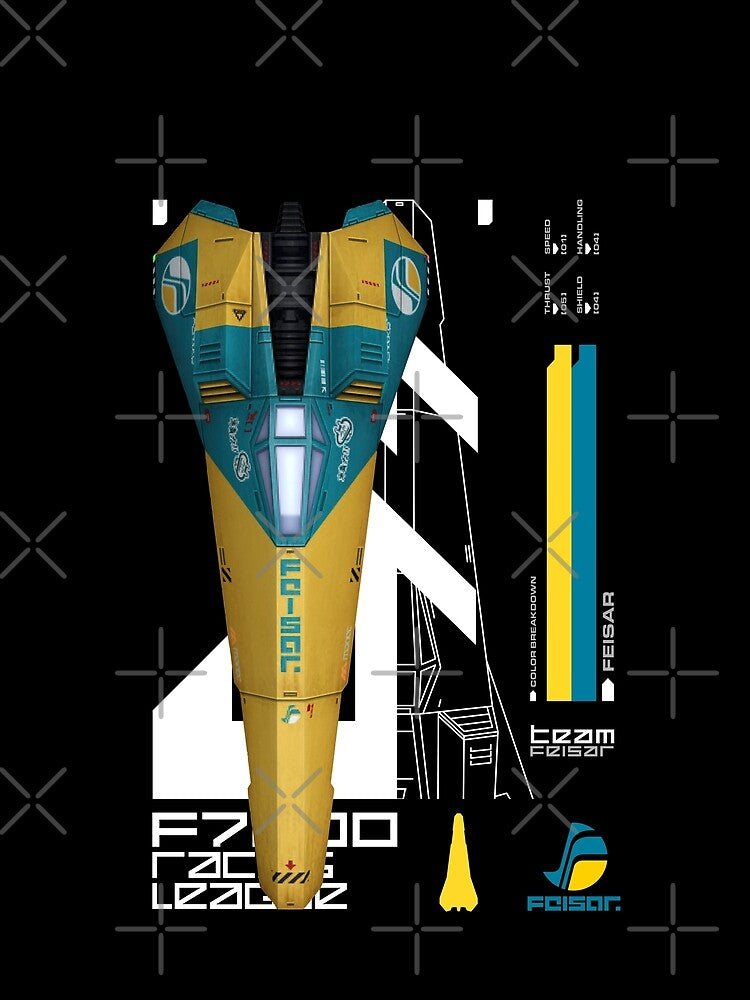 Wipeout 3 - F7200 - Feisar Ship by Vincent Strauss