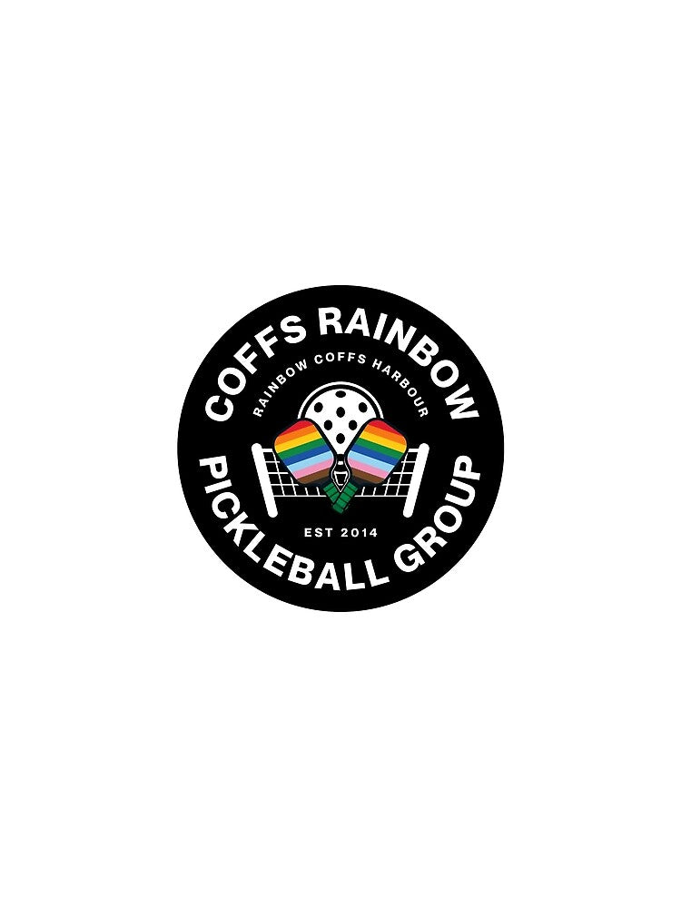 Coffs Rainbow Pickleball by flairandsquare