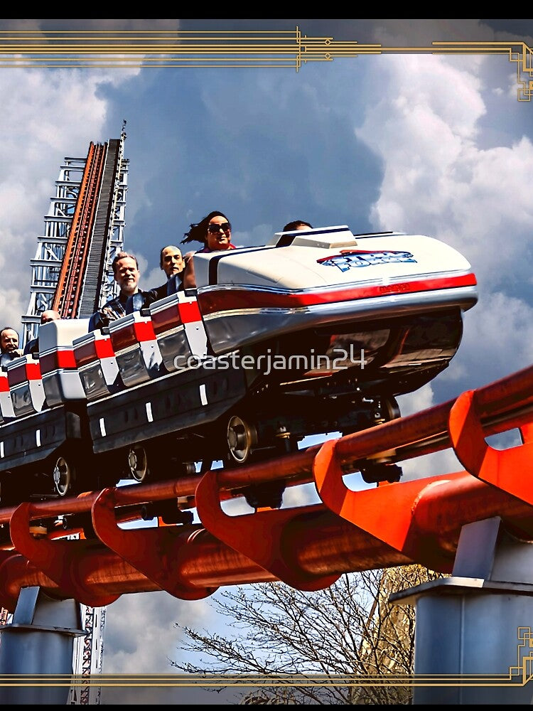 Steel Force Roller Coaster @ Dorney Park, Custom Image by coasterjamin24
