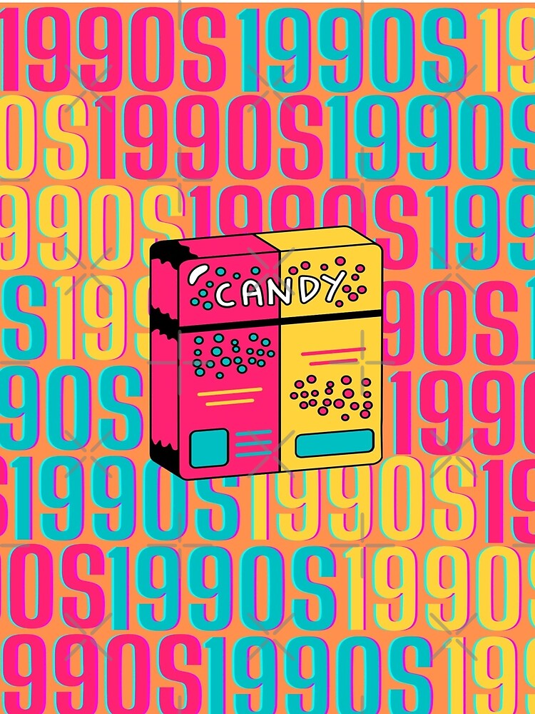 1990s retro design 10 - Orange Background by PunjabanJatti