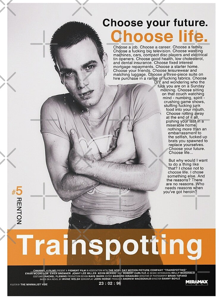 Trainspotting Movie Poster by Laurendizo