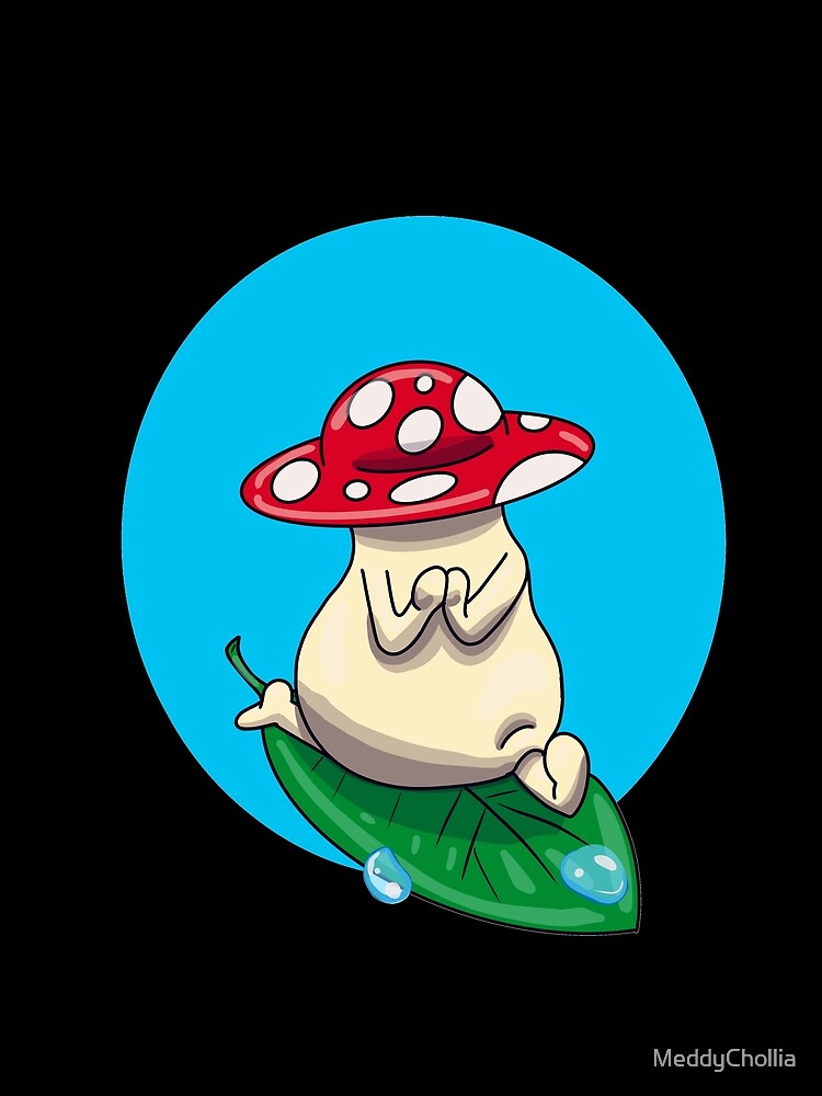 Yoga mushroom splits by MeddyChollia