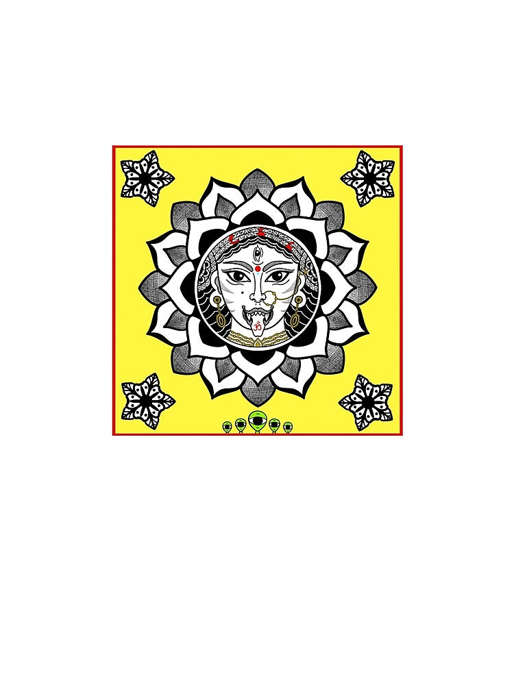 Psychedelic Tropical Art - Kali, Print by CamBorr