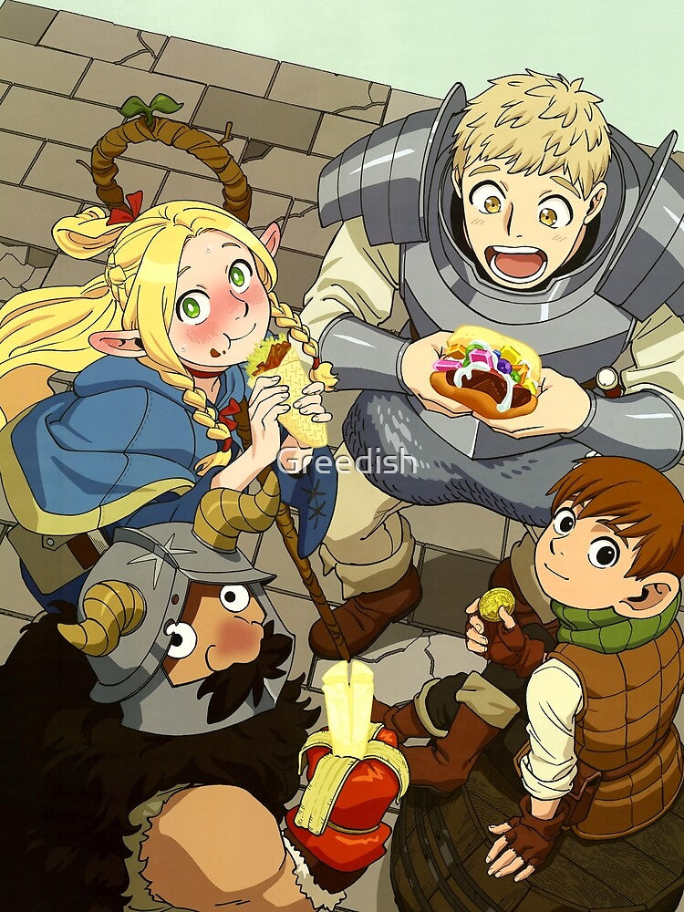 [HQ] Dungeon Meshi by Greedish