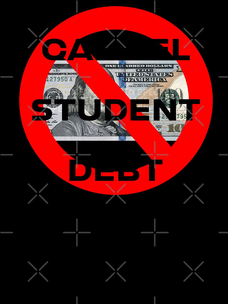 Cancel Student Debt | Marxist Class Struggle Design for Stickers, Apparel & Accessories | Proletariat Education Reform & Anti-Capitalist Symbolism by RevolutionToday