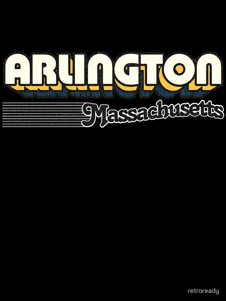 Arlington, Massachusetts | Retro Stripes by retroready