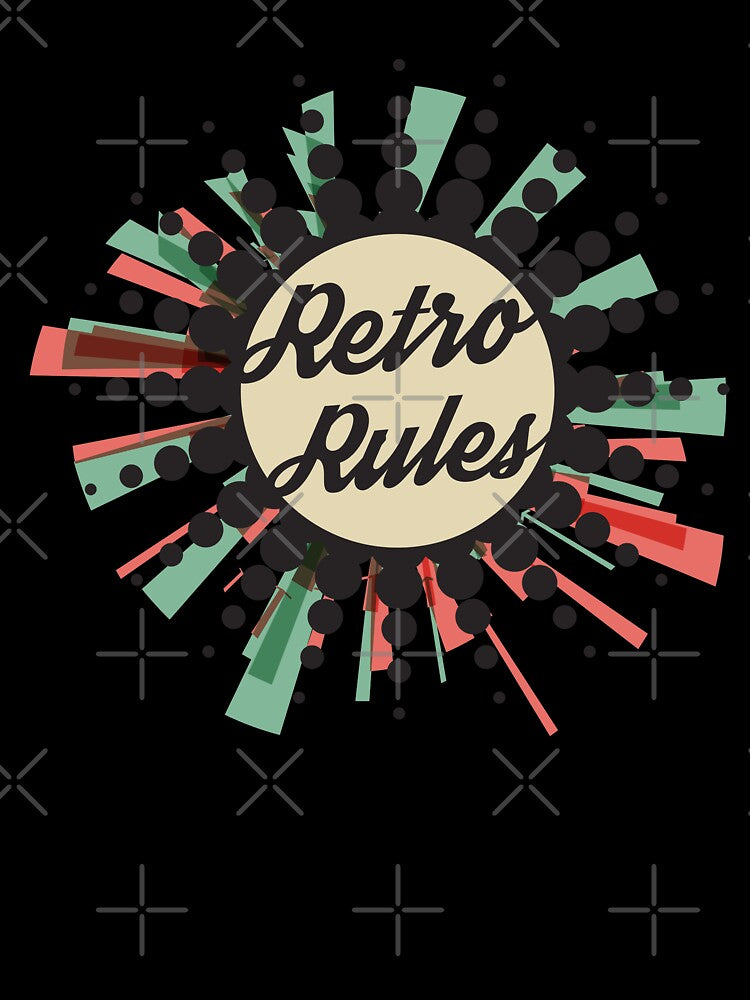 ☻ RETRO rules ☻ retro color palette / retro style sticker ✔ by Naumovski