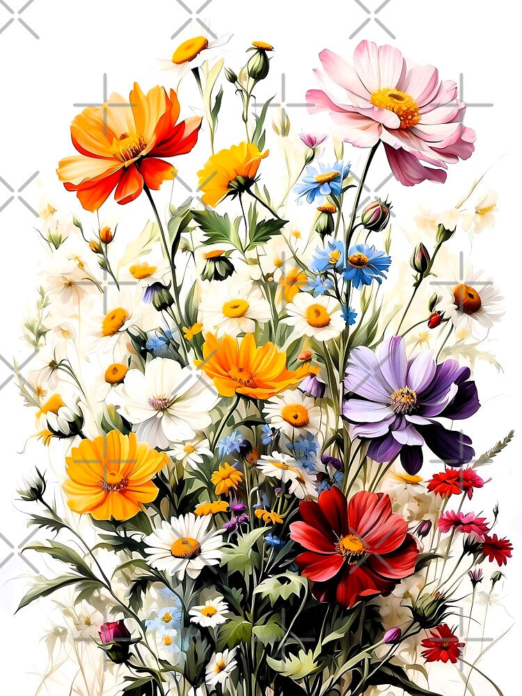colorful Flowers, Springtime by Chicandcool