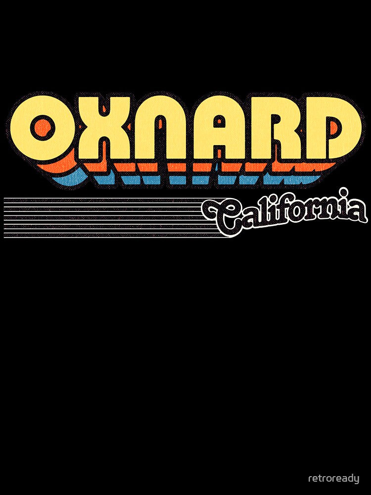 Oxnard, California | Retro Stripes by retroready