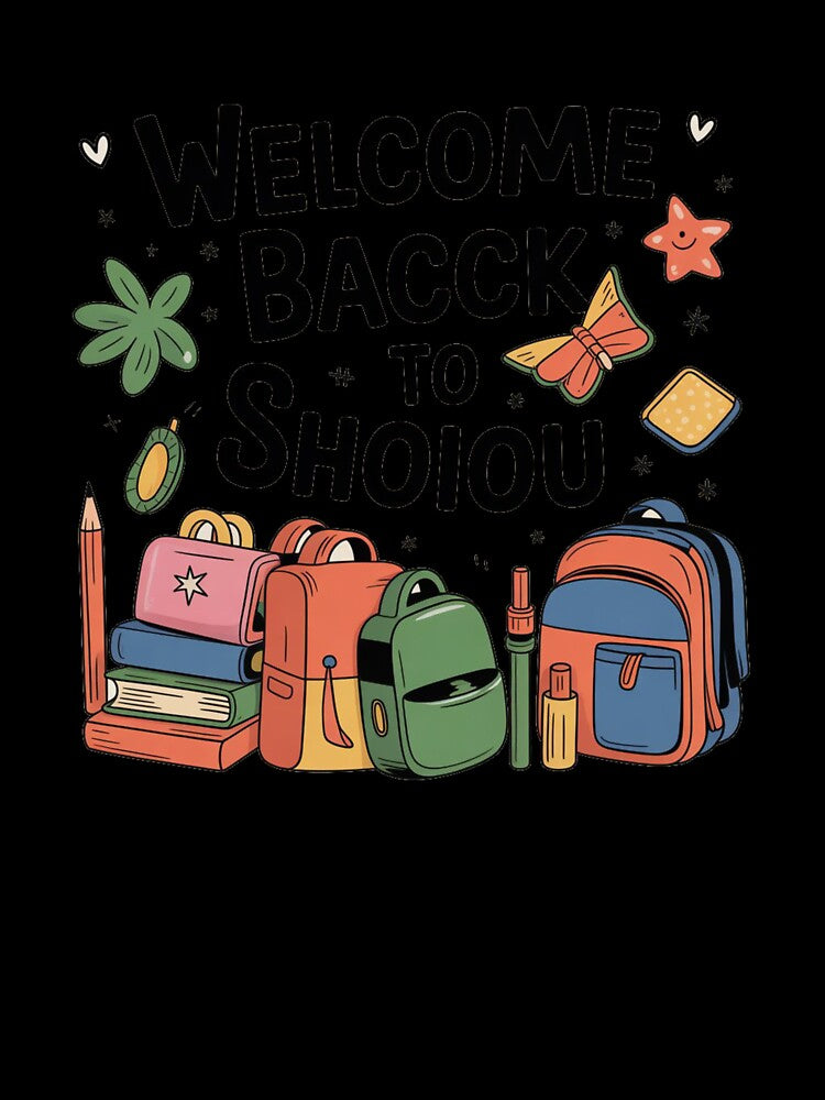 Back To School Classic T-Shirt by meshi7507