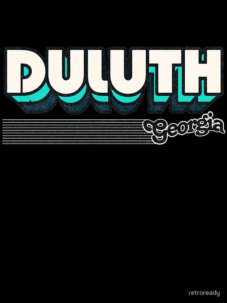 Duluth, Georgia | Retro Stripes by retroready