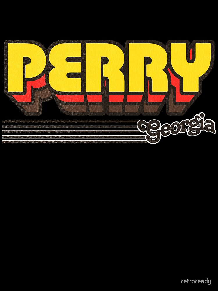 Perry, Georgia | Retro Stripes by retroready