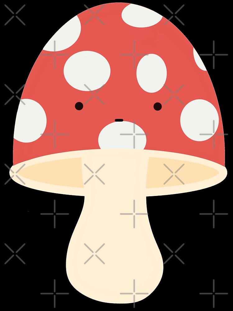 Red mushroom (cute kawaii food) by J0805