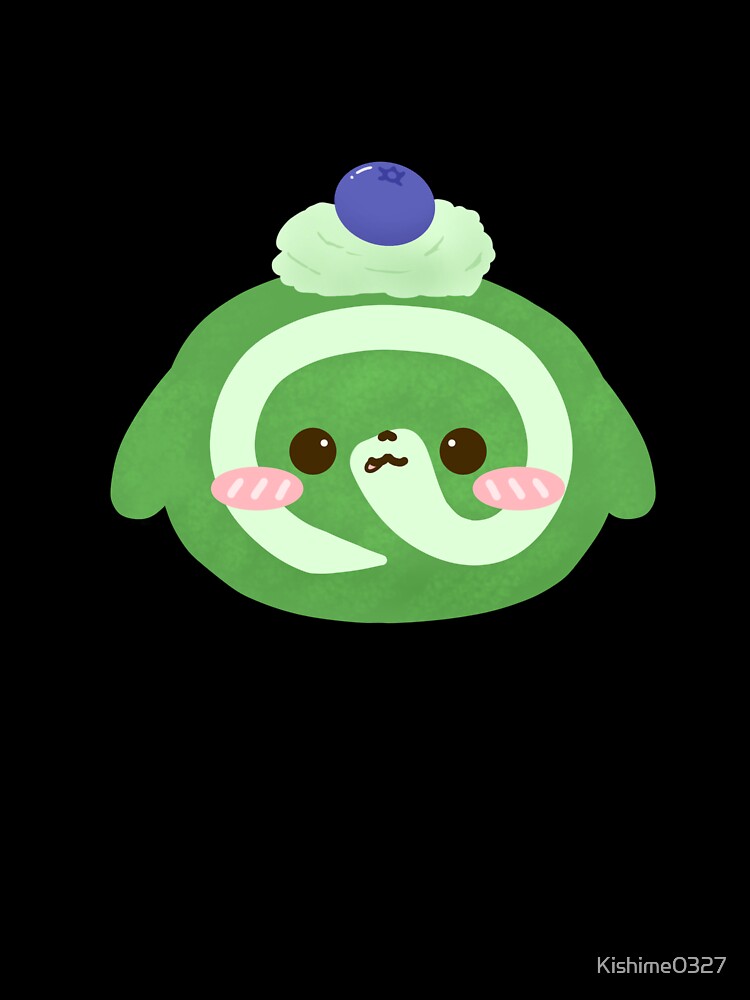 Blueberry Matcha Pup Roll by Kishime0327