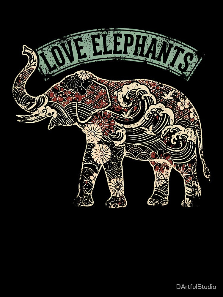 Magnificient Elephants !! Oversized T-Shirt by DArtfulStudio
