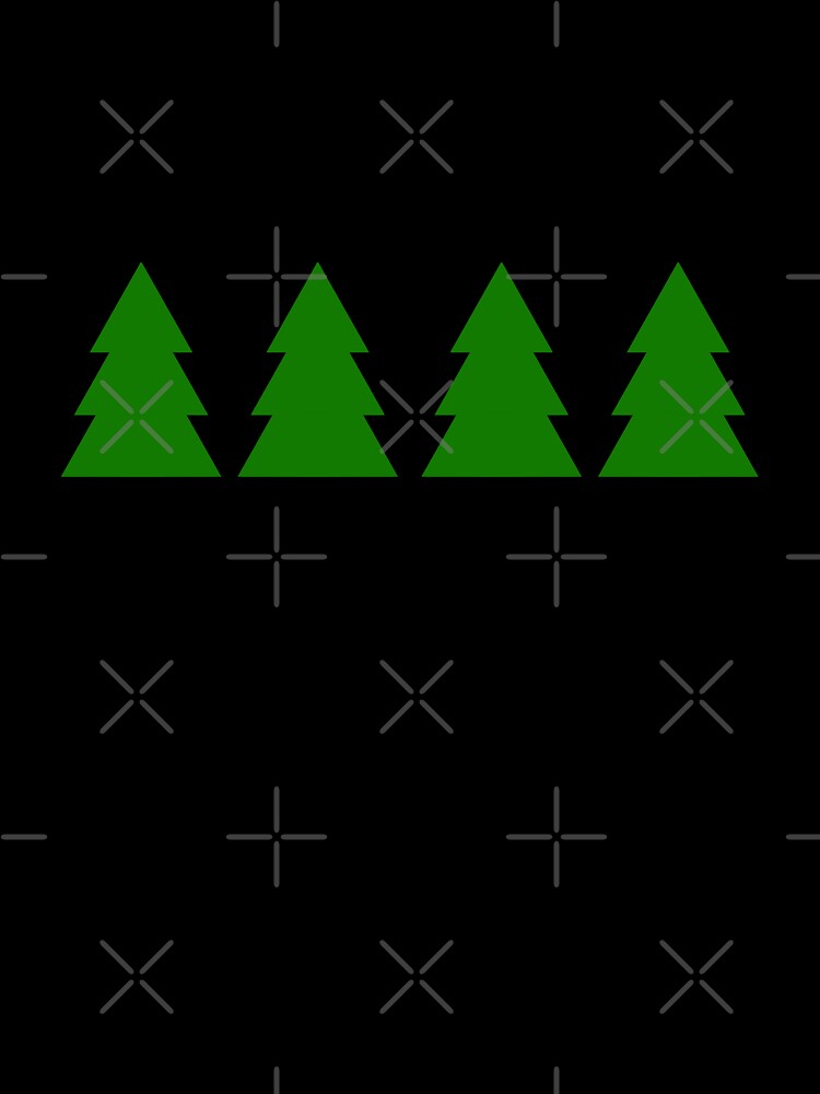 Cedar Trees - Green by TheeForestFox Shop