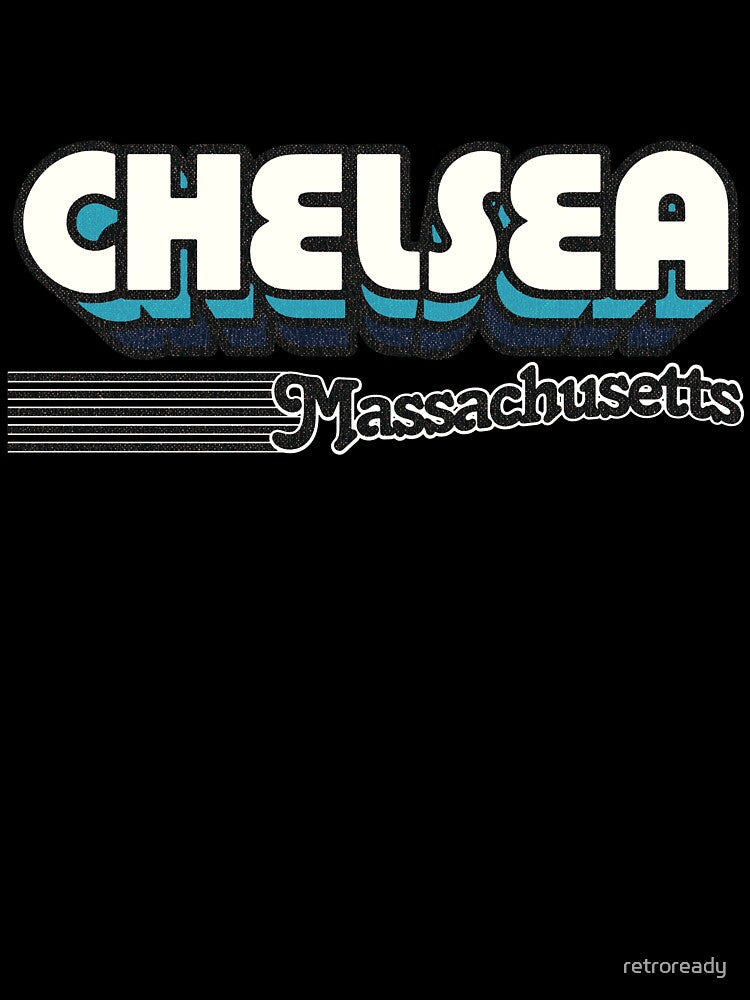 Chelsea, Massachusetts | Retro Stripes by retroready
