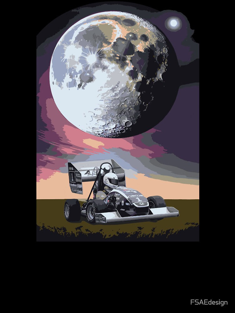 Formula Student under the moon by FSAEdesign