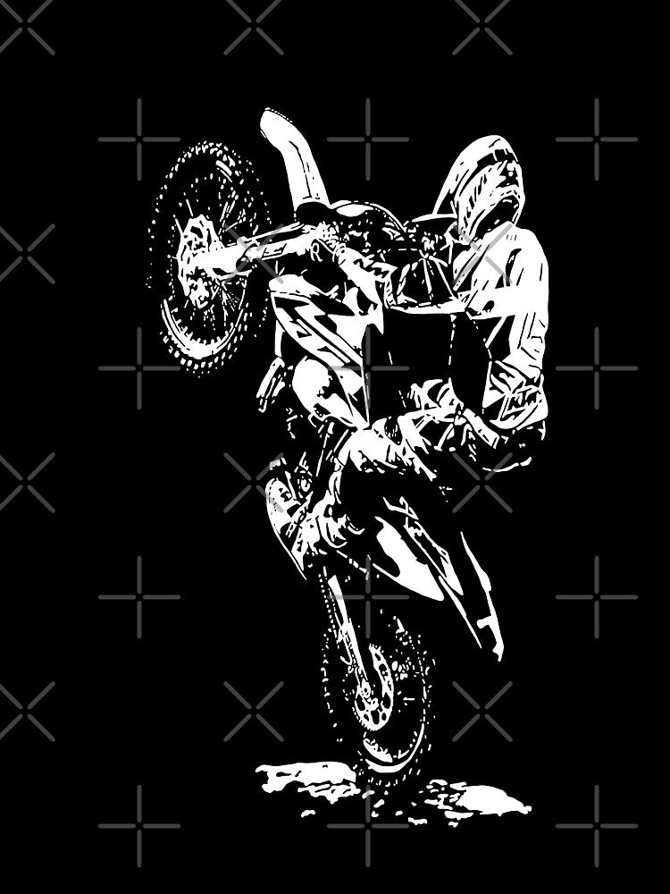 Outdoor motocross racing by gardentree