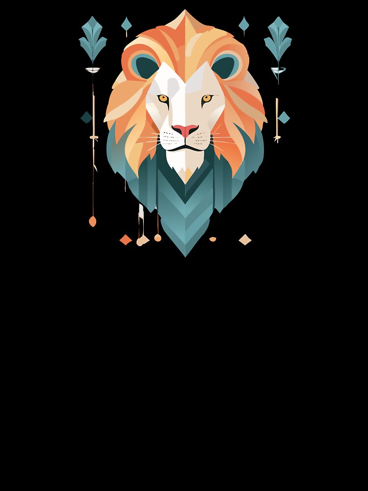 animal art lion Leo by PR7M
