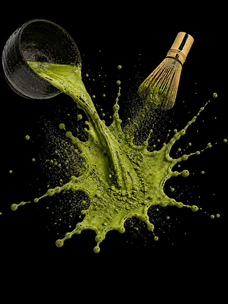 Perfect Matcha Spill Splash Art by Perfect Spill