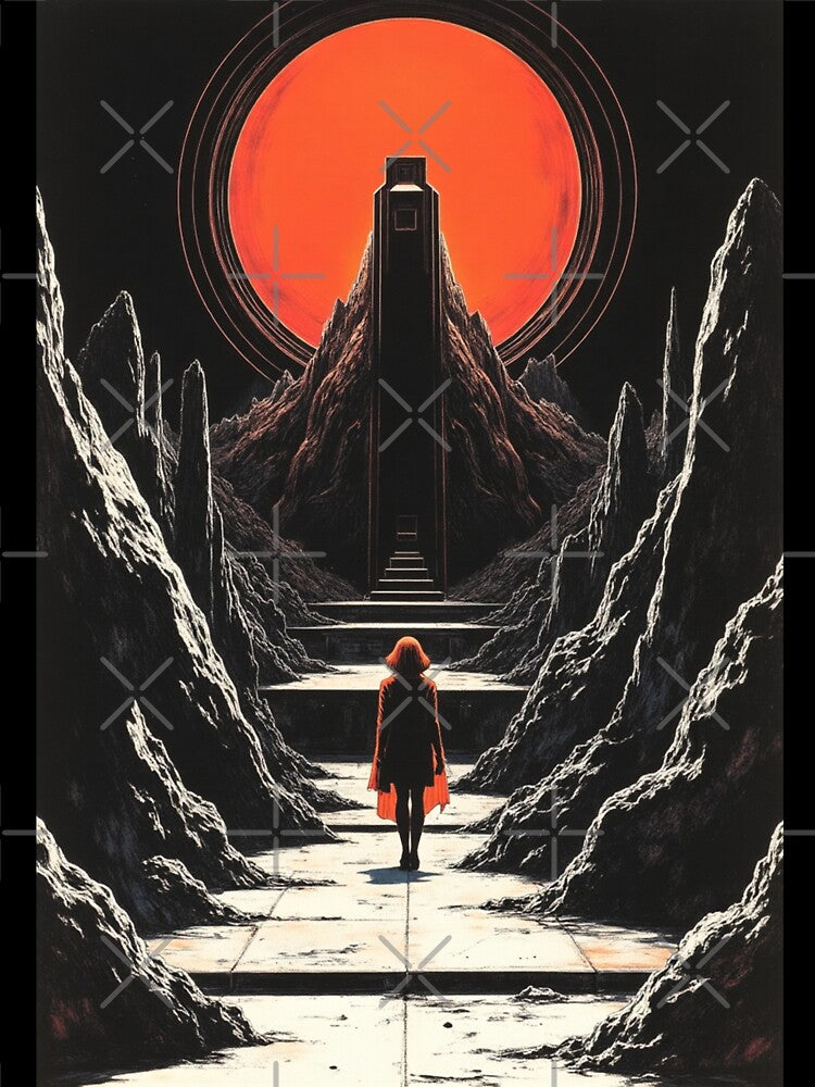 Escape to the red No.4 by MADandSANE-MArt