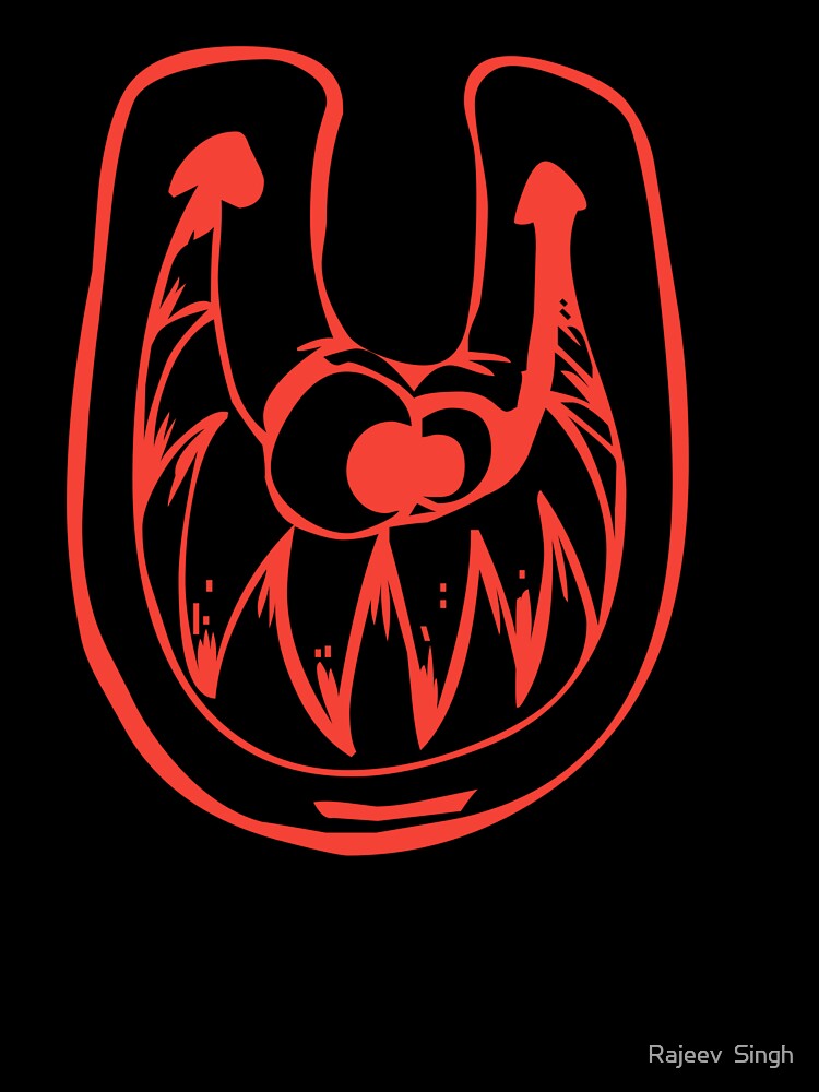 Scary Initial Monogram U by Rajeev  Singh