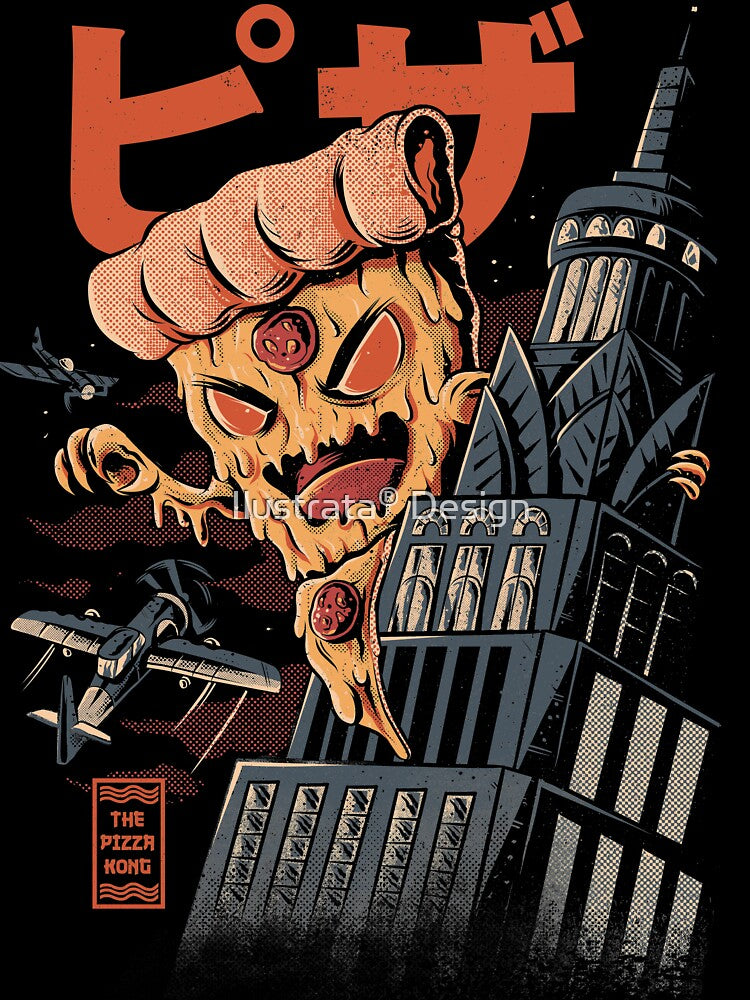 Pizza Kong by Ilustrata®